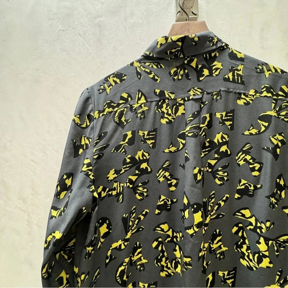 Banana Republic Silk Shirt Size S 100% Silk Luxe Statementcore - Picture 7 of 11